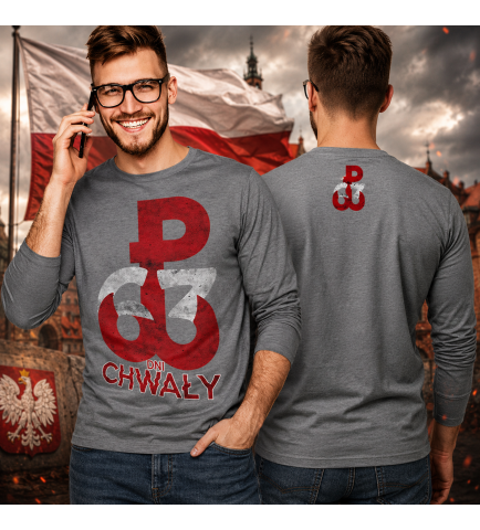 LONGSLEEVE PATRIOTYCZNY  63 DNI CHWAŁY